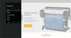 Desktop Screenshot of onyxprint.ro